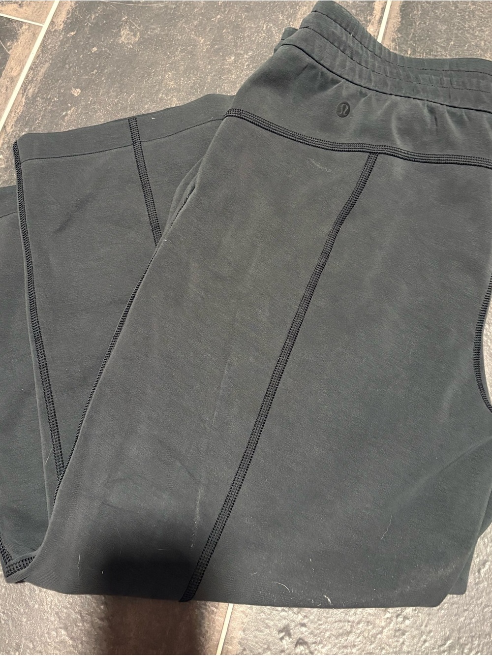 lululemon athletica Wide-Leg Pants in Black - Picture 1 of 3